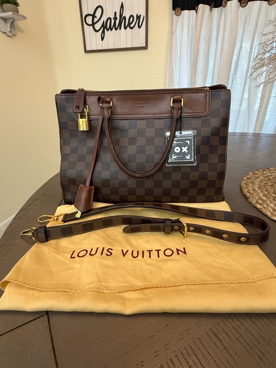 Louis Vuitton Handbags - Authentic Louis Vuitton Greenwich PM - Damier Ebene with COA